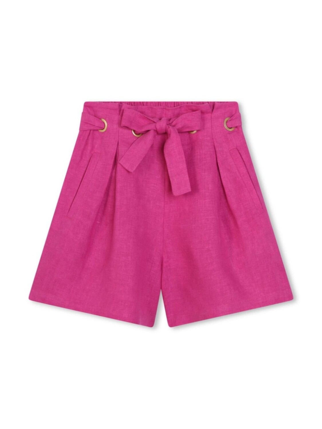 Chloé Kids льняные шорты с завязками, розовый
Chloé Kids льняные шорты с завязками, розовый