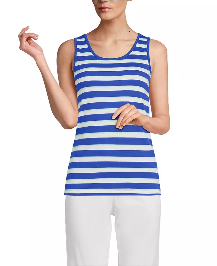 Женская хлопковая майка Lands' End, синий
Женская хлопковая майка Lands' End, синий