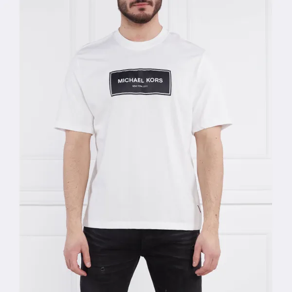 Футболка оверсайз с флагманским логотипом Michael Kors, белый
Футболка оверсайз с флагманским логотипом Michael Kors, белый