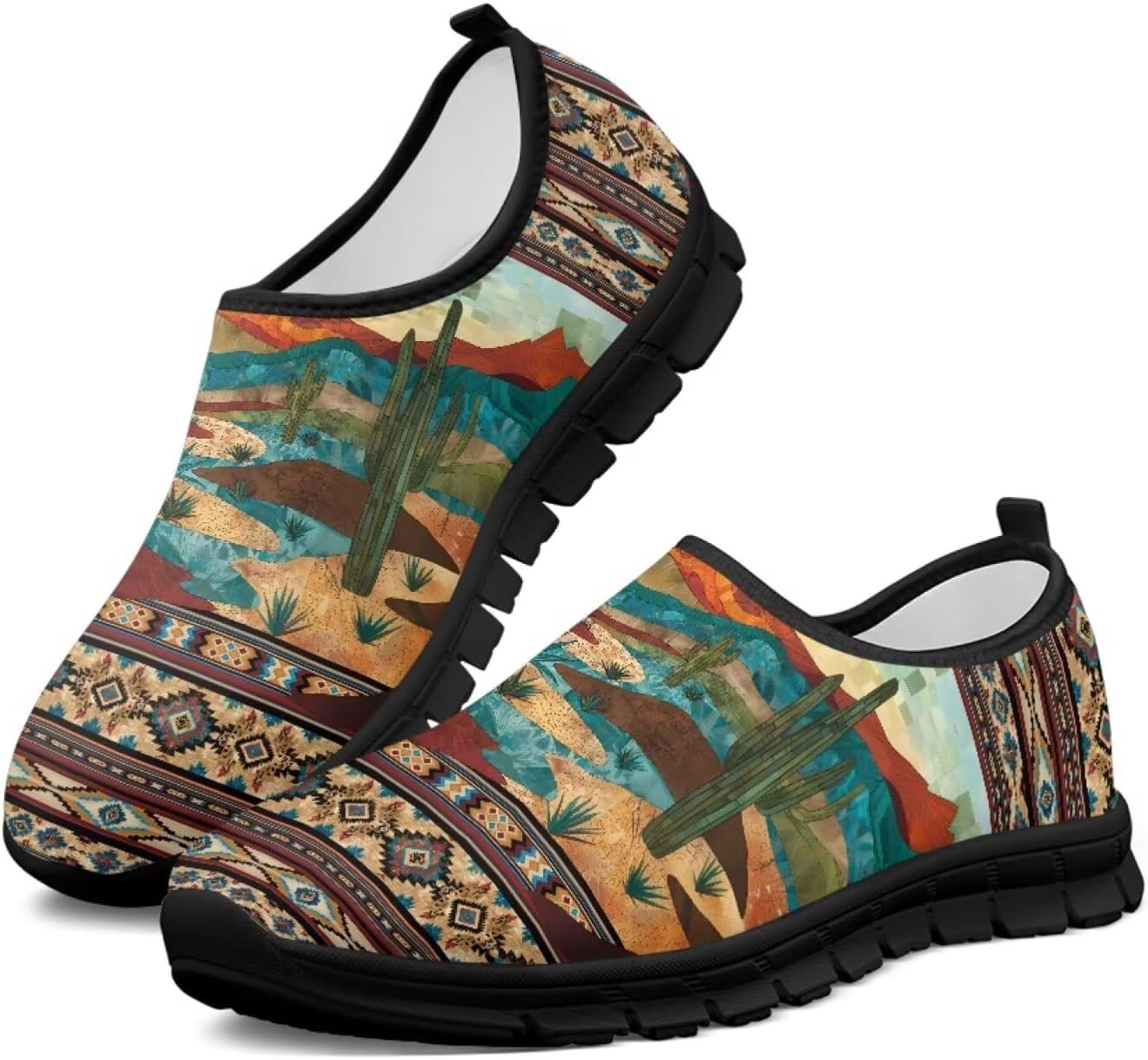 Мужские слипоны Howilath Western Tribal Aztec, повседневная обувь, кроссовки для бега, дышащие, без застежек, Southwest Aztec Cactus
Мужские слипоны Howilath Western Tribal Aztec, повседневная обувь, кроссовки для бега, дышащие, без застежек, Southwest Aztec Cactus