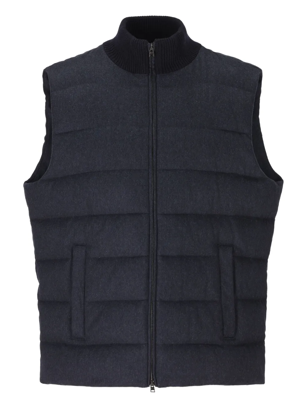 Стеганый утепленный жилет Herno, синий
Стеганый утепленный жилет Herno, синий