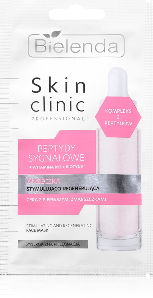 Skin Clinic Professional Signal Peptides Regenering Mask Night Care Bielenda, 8 гр
Skin Clinic Professional Signal Peptides Regenering Mask Night Care Bielenda, 8 гр