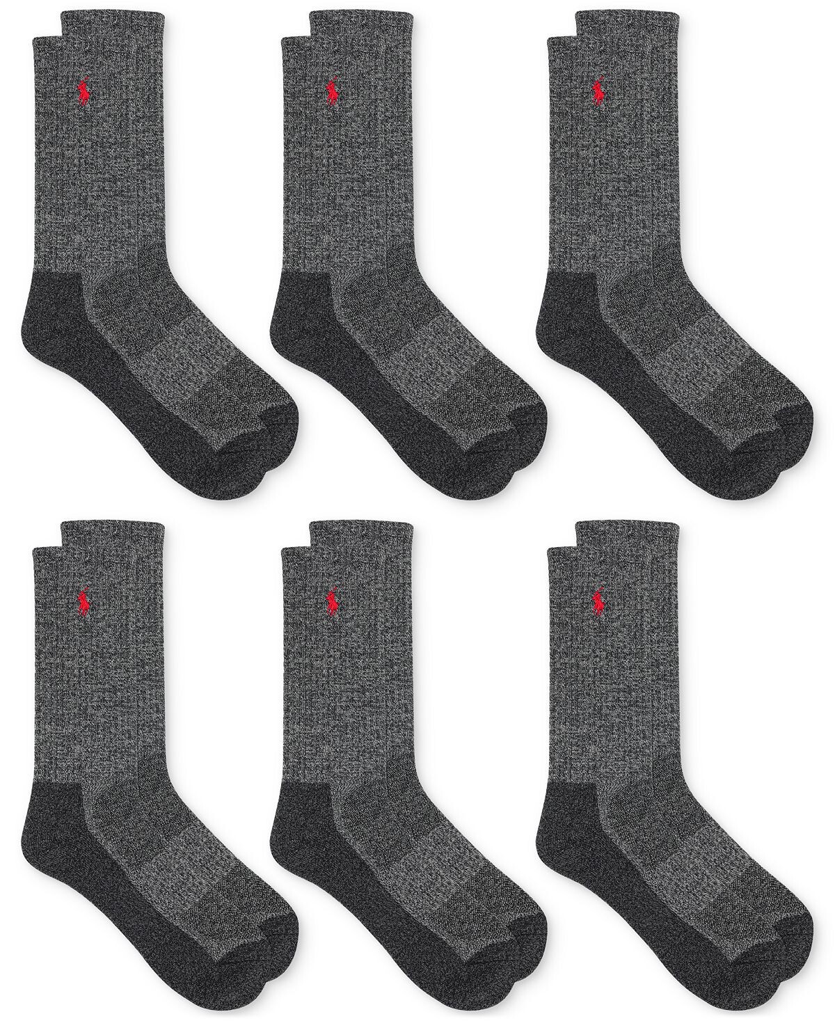 Мужские 6-Пк. Носки Performance Red Pony Crew Polo Ralph Lauren
Мужские 6-Пк. Носки Performance Red Pony Crew Polo Ralph Lauren