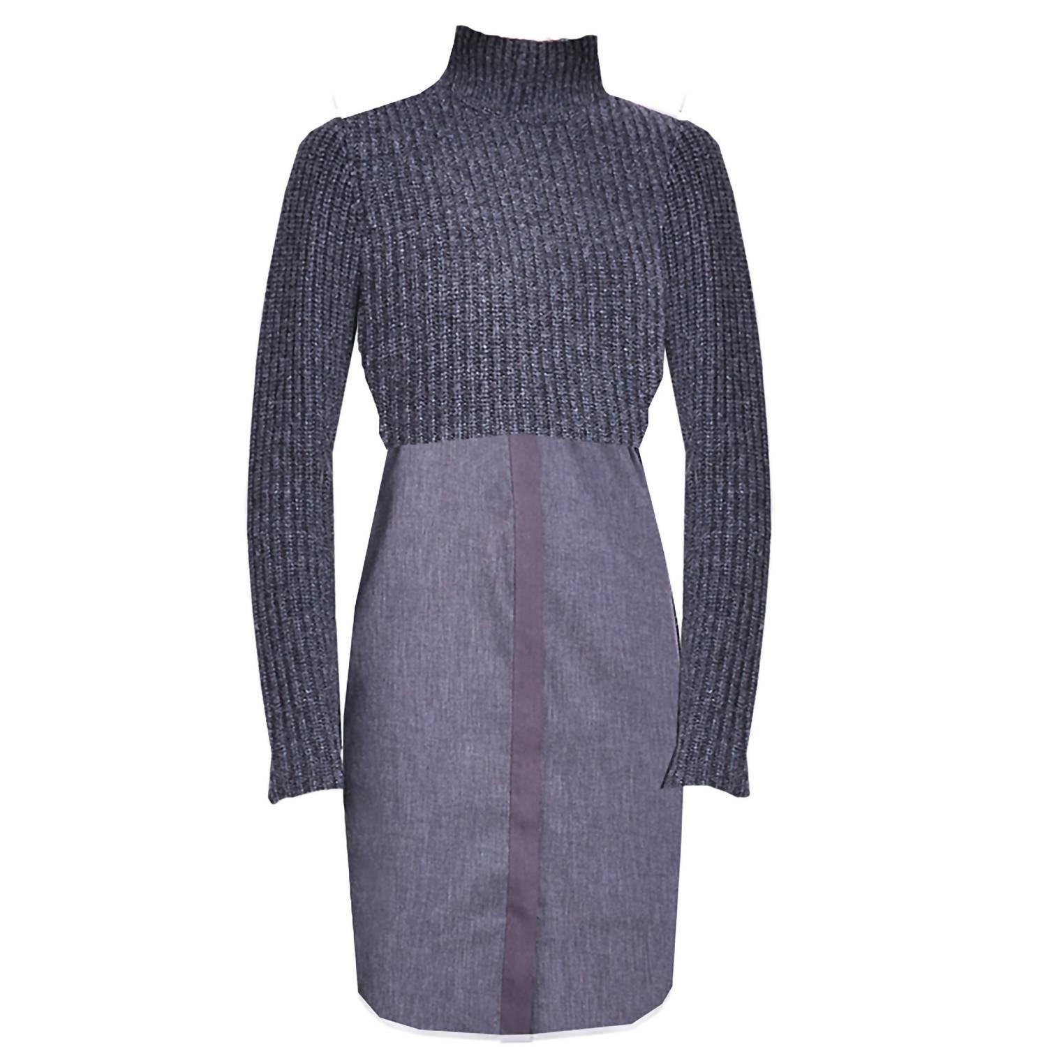 Женское платье-свитер Raleigh Mock Neck с ребристым узором в цвете «уголь» Elie Tahari, цвет charcoal
Женское платье-свитер Raleigh Mock Neck с ребристым узором в цвете «уголь» Elie Tahari, цвет charcoal
