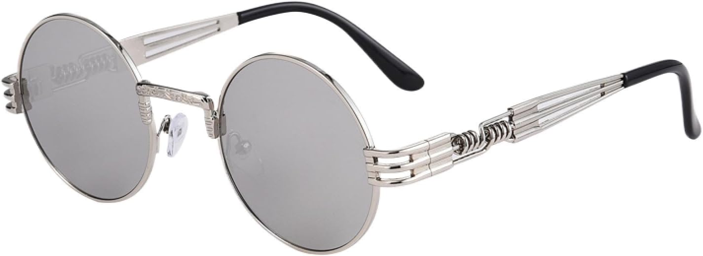 Солнцезащитные очки с защитой от УФ-излучения UV400 | Овальная большая оправа, круглая градиентная линза | Для женщин и мужчин, для занятий спортом на открытом воздухе и вождения DSVIGF, Silver Silver
Солнцезащитные очки с защитой от УФ-излучения UV400 | Овальная большая оправа, круглая градиентная линза | Для женщин и мужчин, для занятий спортом на открытом воздухе и вождения DSVIGF, Silver Silver