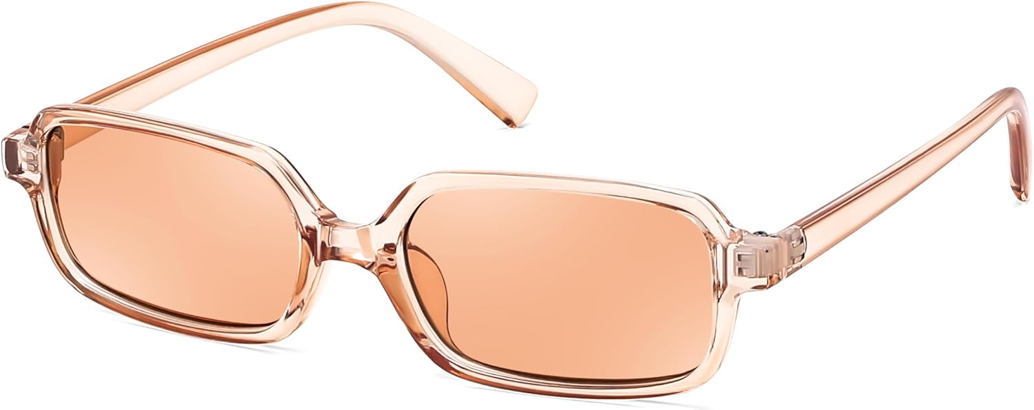 Солнцезащитные очки FEISEDY прямоугольной формы для женщин и мужчин, женские солнцезащитные очки в стиле 90-х, маленькая узкая оправа, модный винтажный стиль, артикул B9167, Champagne Frame Champagne Lens
Солнцезащитные очки FEISEDY прямоугольной формы для женщин и мужчин, женские солнцезащитные очки в стиле 90-х, маленькая узкая оправа, модный винтажный стиль, артикул B9167, Champagne Frame Champagne Lens