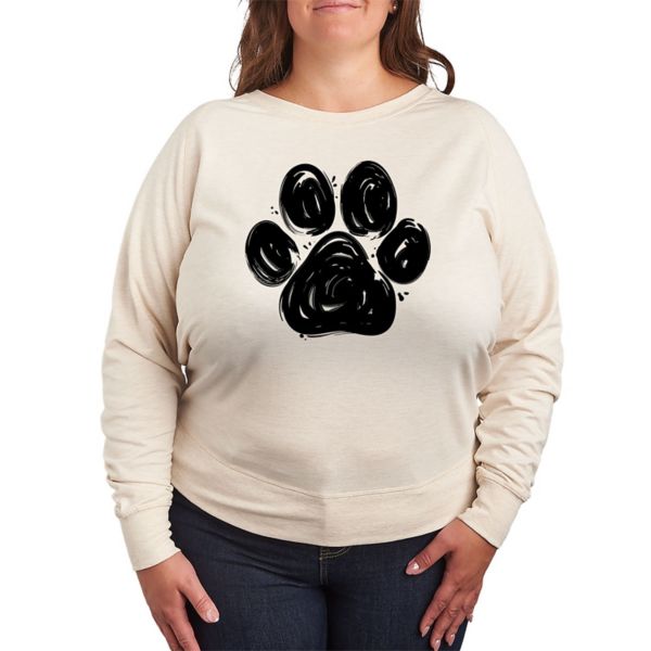 Футболка с длинным рукавом из френч-терри с принтом в виде мазков кисти и следов лап, больших размеров Licensed Character, белый
Футболка с длинным рукавом из френч-терри с принтом в виде мазков кисти и следов лап, больших размеров Licensed Character, белый