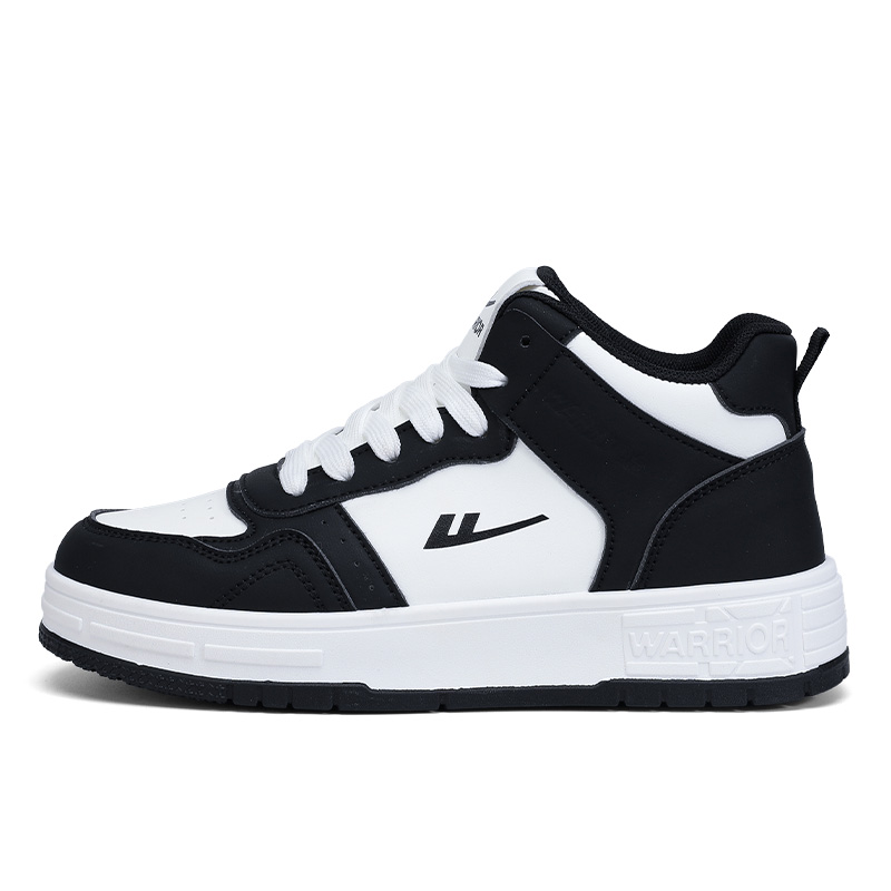 Высокие кроссовки для скейтбординга Unisex, устойчивые к истиранию, легкие и нескользящие WARRIOR, черный белый
Высокие кроссовки для скейтбординга Unisex, устойчивые к истиранию, легкие и нескользящие WARRIOR, черный белый