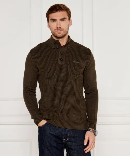 Свитер Regular fit Aeronautica Militare, зеленый
Свитер Regular fit Aeronautica Militare, зеленый