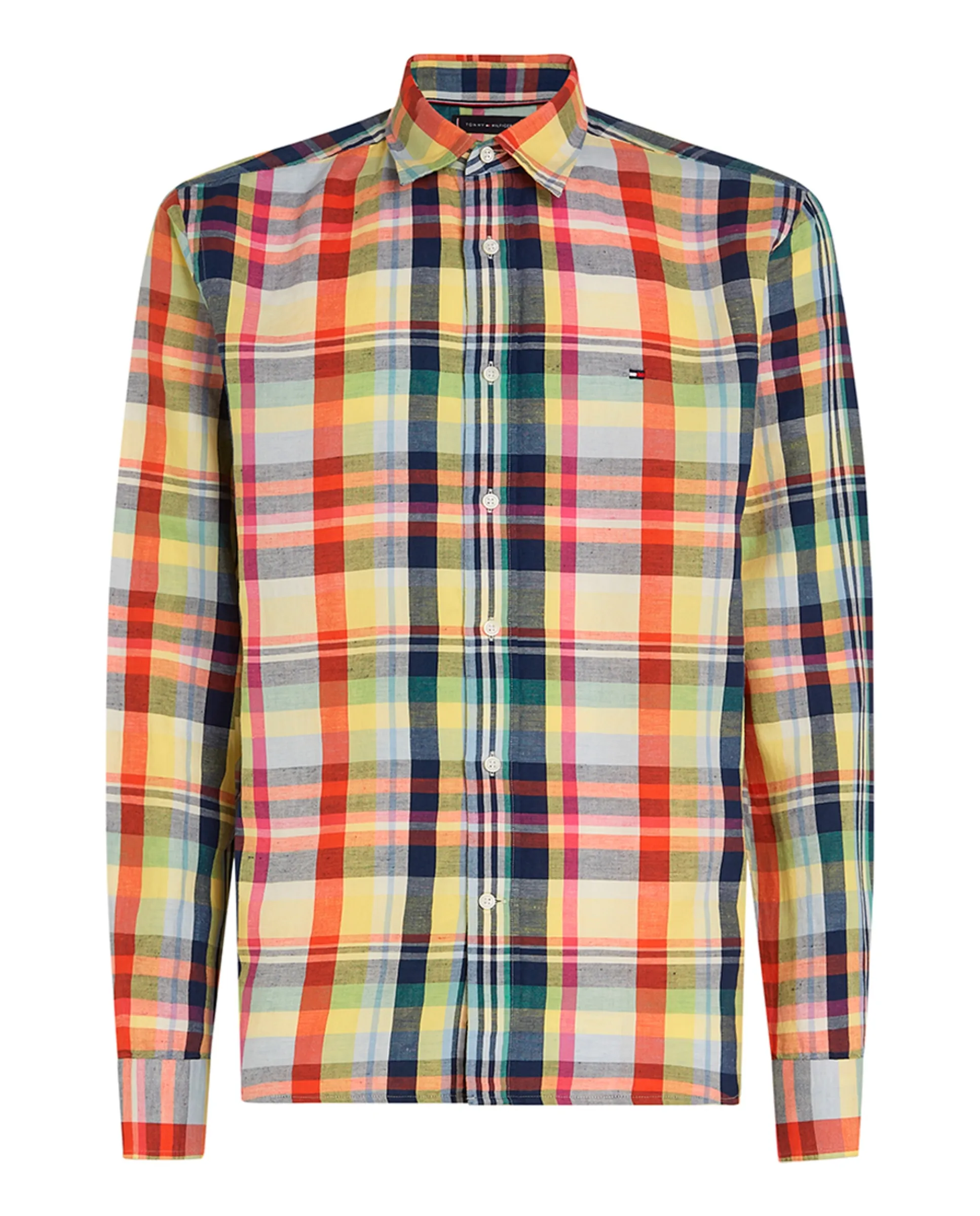 Мужская льняная рубашка в клетку больших размеров Tommy Hilfiger, многоцветный
Мужская льняная рубашка в клетку больших размеров Tommy Hilfiger, многоцветный