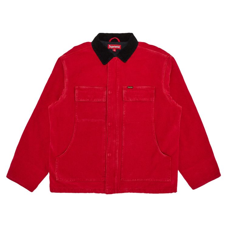 Куртка Supreme Old English Canvas Work Jacket, Red
Куртка Supreme Old English Canvas Work Jacket, Red