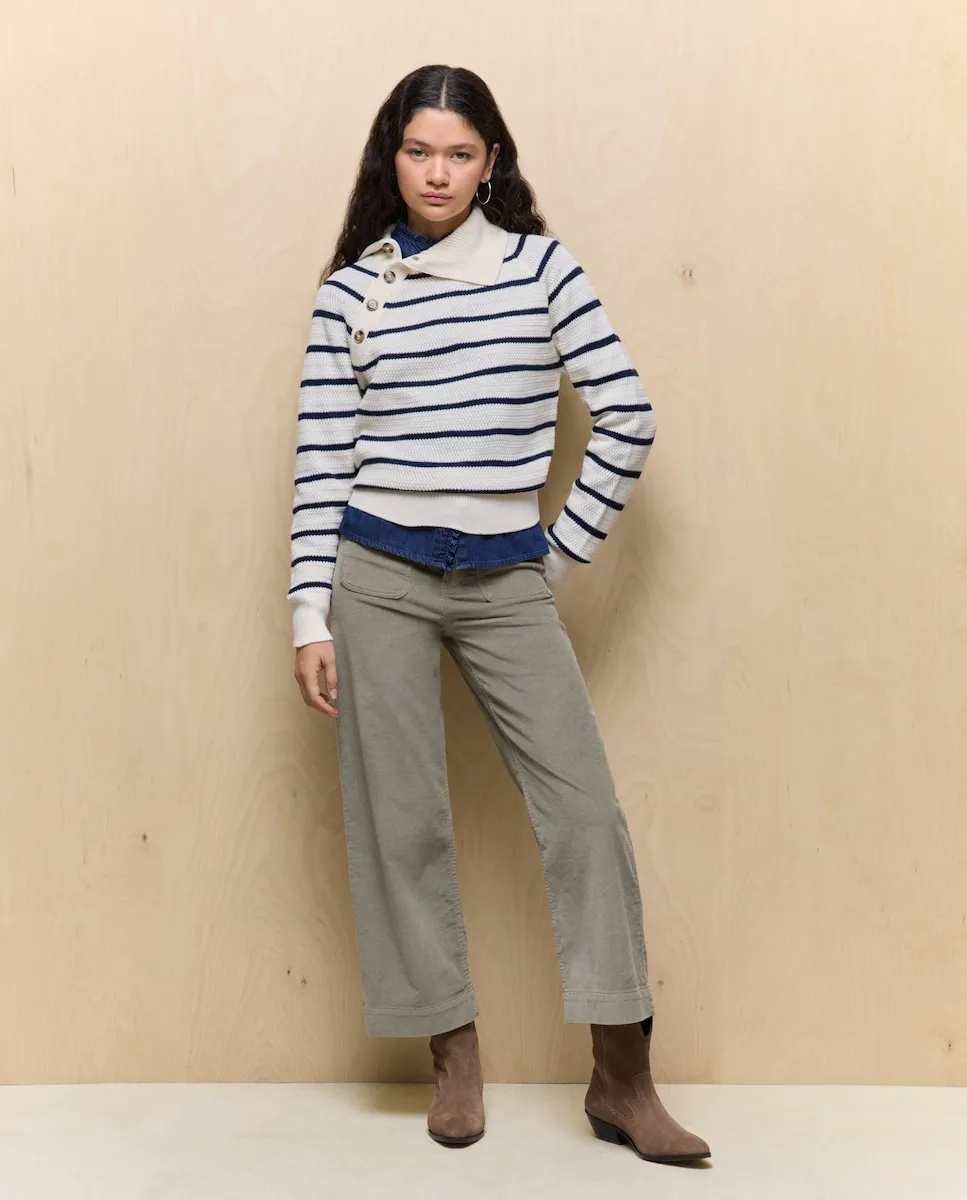 Женские вельветовые укороченные брюки-кюлоты Easy Wear, хаки
Женские вельветовые укороченные брюки-кюлоты Easy Wear, хаки