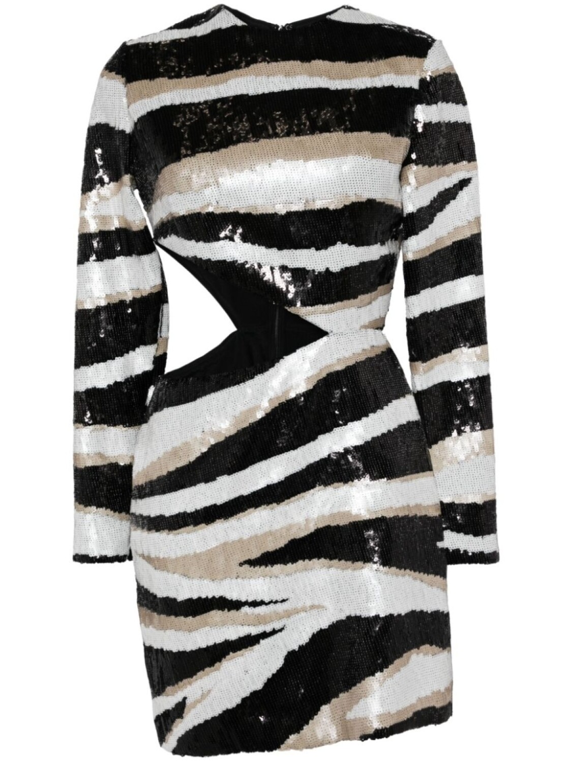 Elie Saab короткое шелковое платье с вышивкой пайетками, черный
Elie Saab короткое шелковое платье с вышивкой пайетками, черный