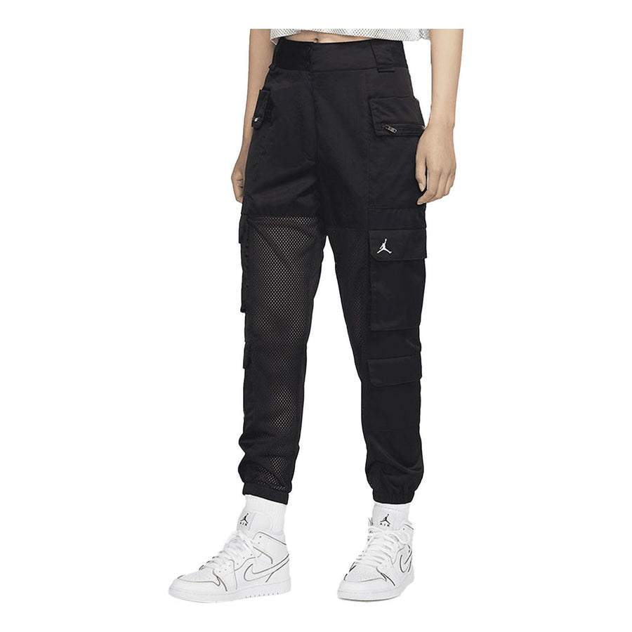 Повседневные брюки (WMNS) Air Jordan Heatwave Utility Contrasting Colors Multiple Pockets Mesh Casual Long Pants/Trousers Black
Повседневные брюки (WMNS) Air Jordan Heatwave Utility Contrasting Colors Multiple Pockets Mesh Casual Long Pants/Trousers Black