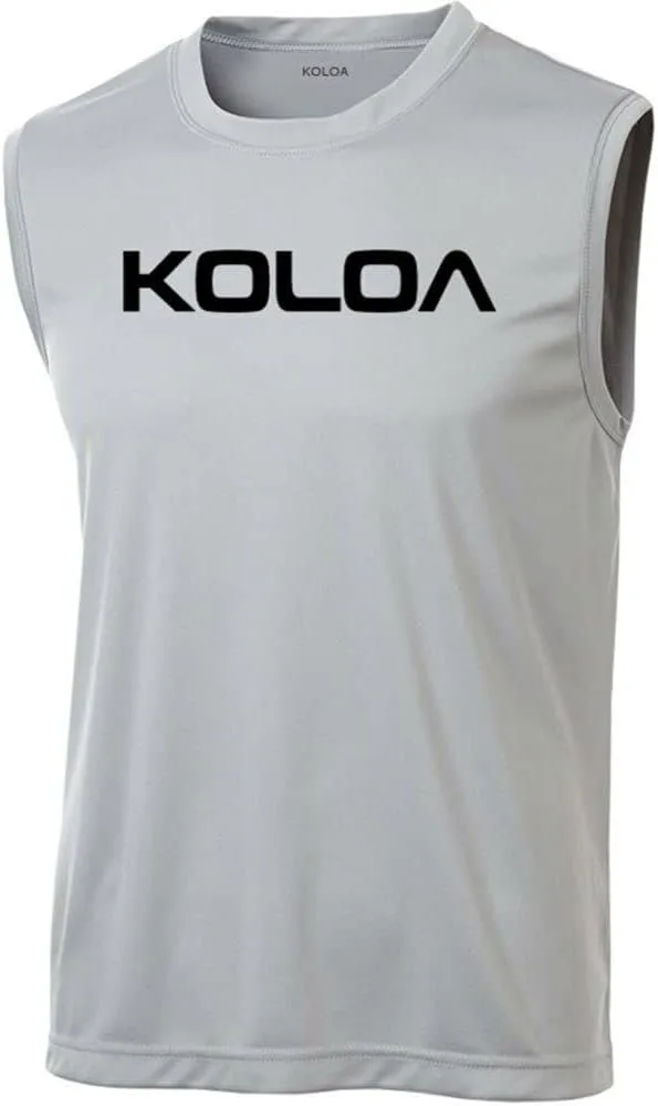 Koloa Original Logo Moisture Wicking Sleeveless Muscle T-Shirts - XS-4XL Joe's USA
Koloa Original Logo Moisture Wicking Sleeveless Muscle T-Shirts - XS-4XL Joe's USA