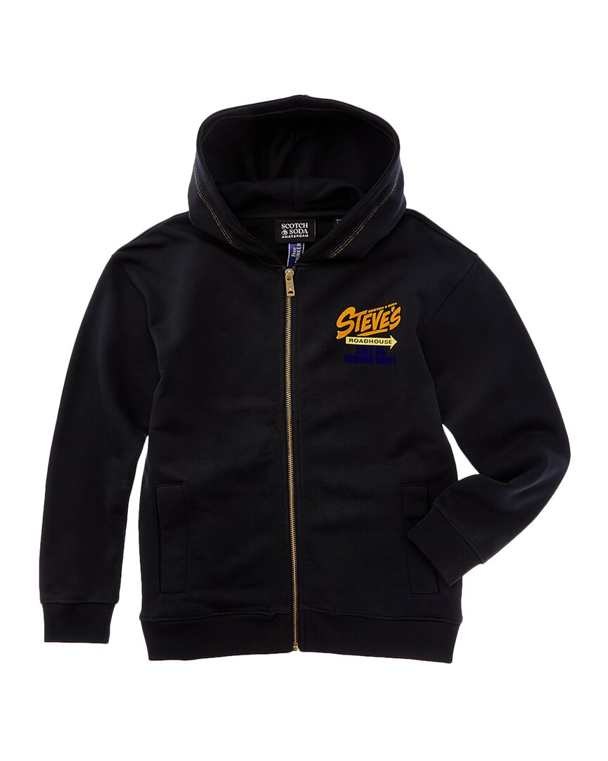 Свободный худи на молнии Scotch & Soda, серый
Свободный худи на молнии Scotch & Soda, серый