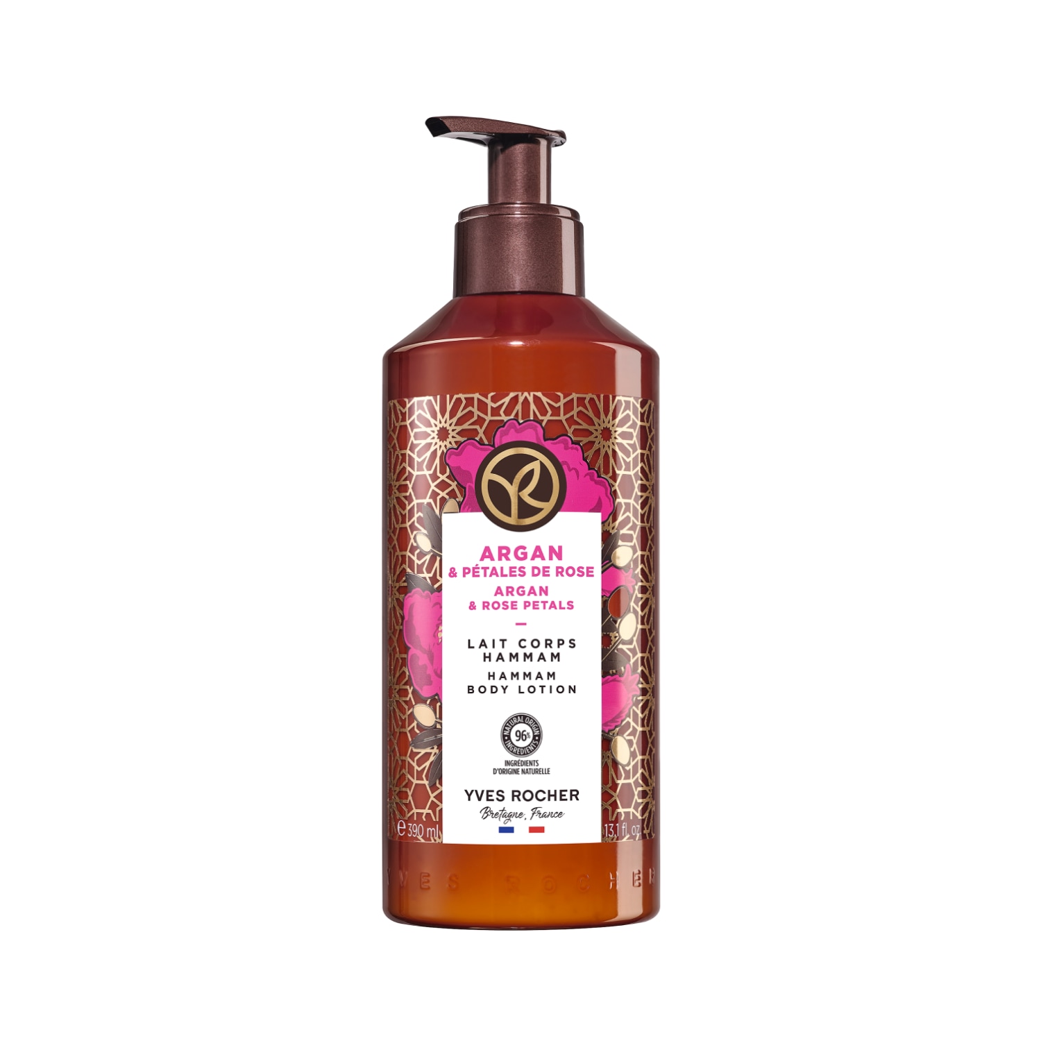 Лосьон для тела arganöl & rosenblüten hammam Yves Rocher, объем 390 мл
Лосьон для тела arganöl & rosenblüten hammam Yves Rocher, объем 390 мл