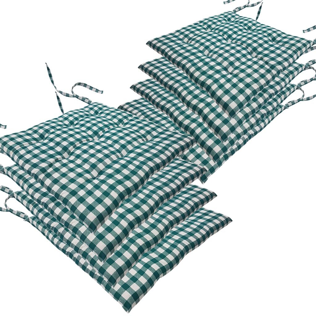 Подушка на стул 40x40 см ComfySeat - подушка на сиденье с лентами/бантом, 9-кратная стежка - для интерьера и улицы, цвет: бежевый, комплект: 2 шт. NYVI
Подушка на стул 40x40 см ComfySeat - подушка на сиденье с лентами/бантом, 9-кратная стежка - для интерьера и улицы, цвет: бежевый, комплект: 2 шт. NYVI