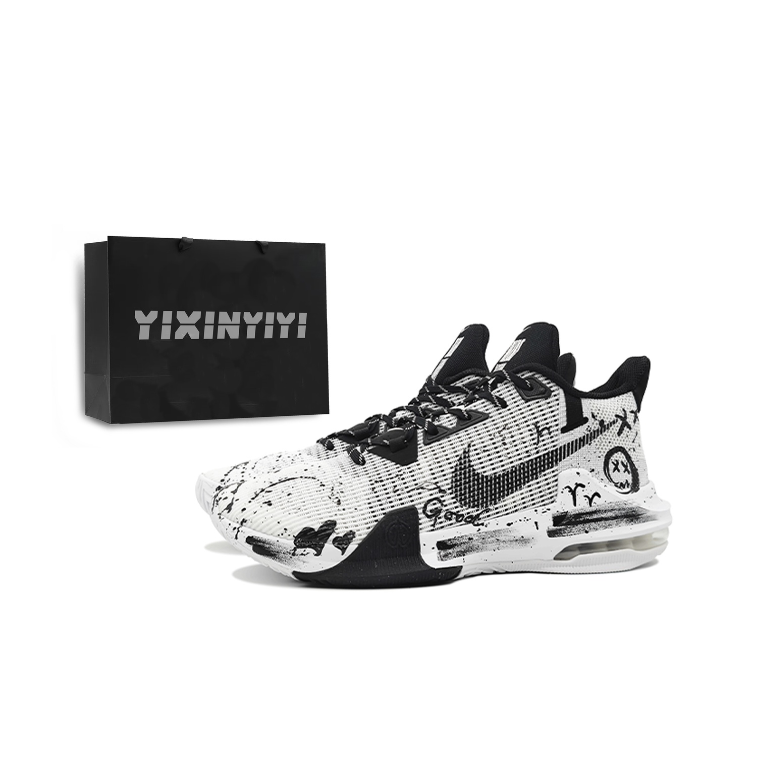 Nike Мужские баскетбольные кроссовки Air Max Impact 3 низкие противоскользящие износостойкие Black White
Nike Мужские баскетбольные кроссовки Air Max Impact 3 низкие противоскользящие износостойкие Black White