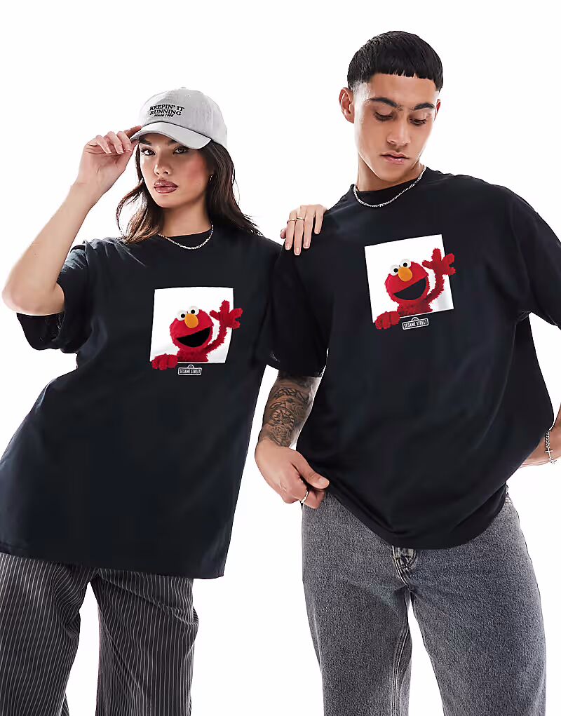 Футболка с фото Элмо черного цвета Prnt
Футболка с фото Элмо черного цвета Prnt