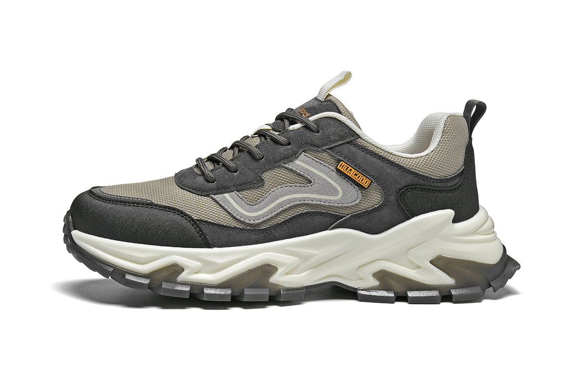 HLA Мужские повседневные низкие кеды, черный/хаки
HLA Мужские повседневные низкие кеды, черный/хаки