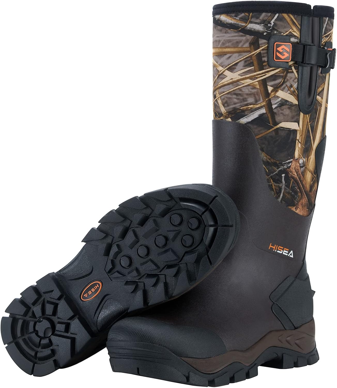 Резиновые охотничьи сапоги HISEA для мужчин, водонепроницаемые дождевые сапоги для работы в грязи, фермерства и рыбалки, с регулируемой голенью, Camo Evos
Резиновые охотничьи сапоги HISEA для мужчин, водонепроницаемые дождевые сапоги для работы в грязи, фермерства и рыбалки, с регулируемой голенью, Camo Evos