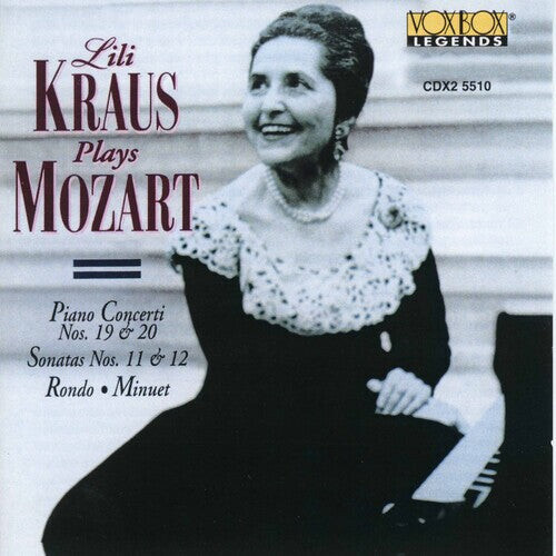 CD диск Vienna Pro Musica Orchestra / Jorda / Kraus: Lili Kraus Plays Mozart
CD диск Vienna Pro Musica Orchestra / Jorda / Kraus: Lili Kraus Plays Mozart