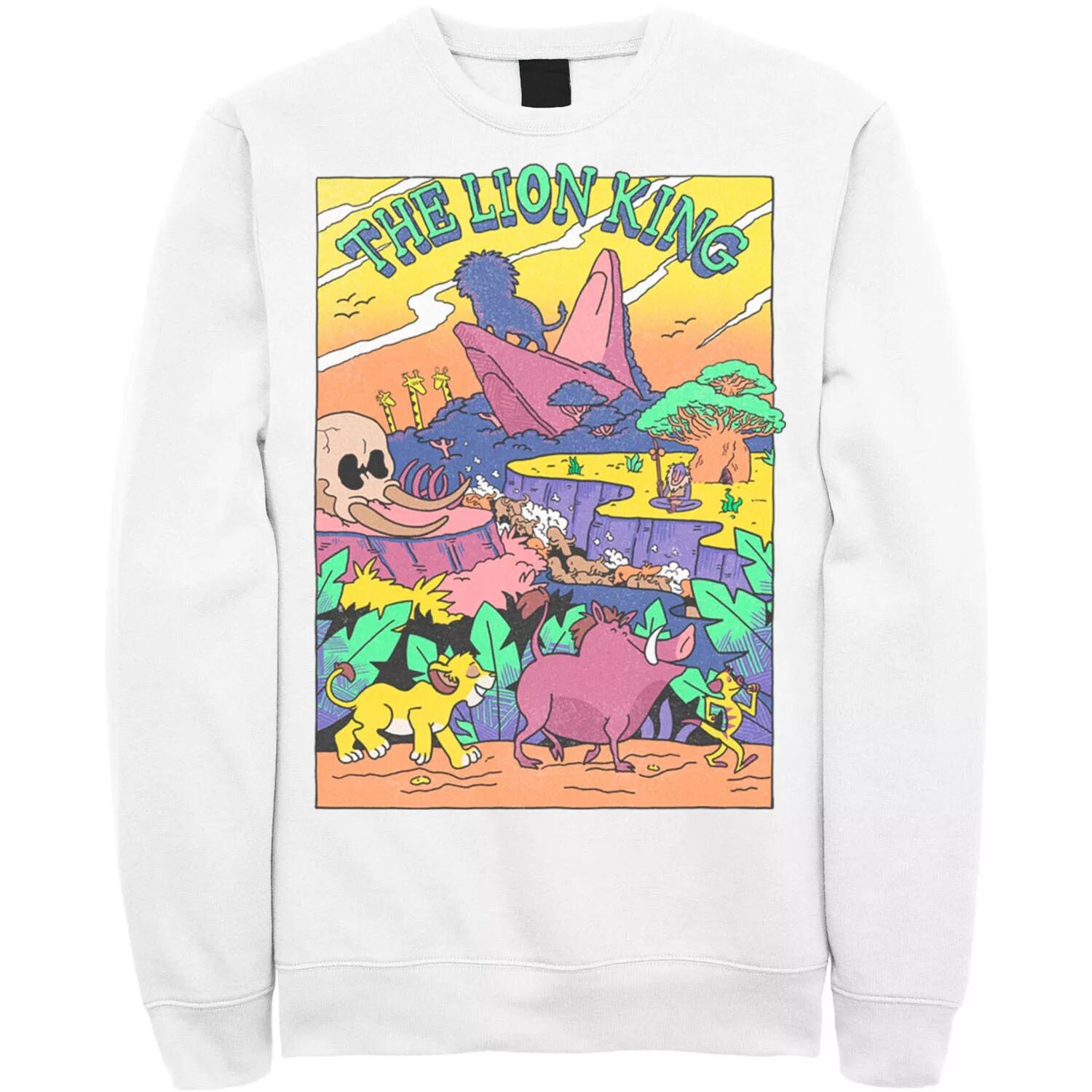 Мужской разноцветный свитшот Disney King Lion King Legend of Lion King Licensed Character, белый
Мужской разноцветный свитшот Disney King Lion King Legend of Lion King Licensed Character, белый
