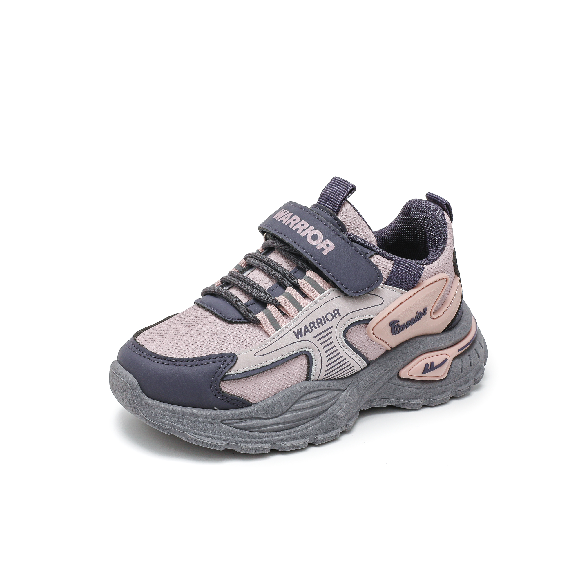 Кроссовки с амортизацией, износостойкие, низкие, спортивные, детские. WARRIOR, розовый/фиолетовый
Кроссовки с амортизацией, износостойкие, низкие, спортивные, детские. WARRIOR, розовый/фиолетовый