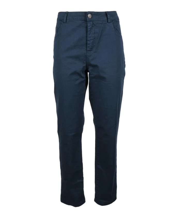 Брюки из хлопка и эластана Another Label, синий
Брюки из хлопка и эластана Another Label, синий