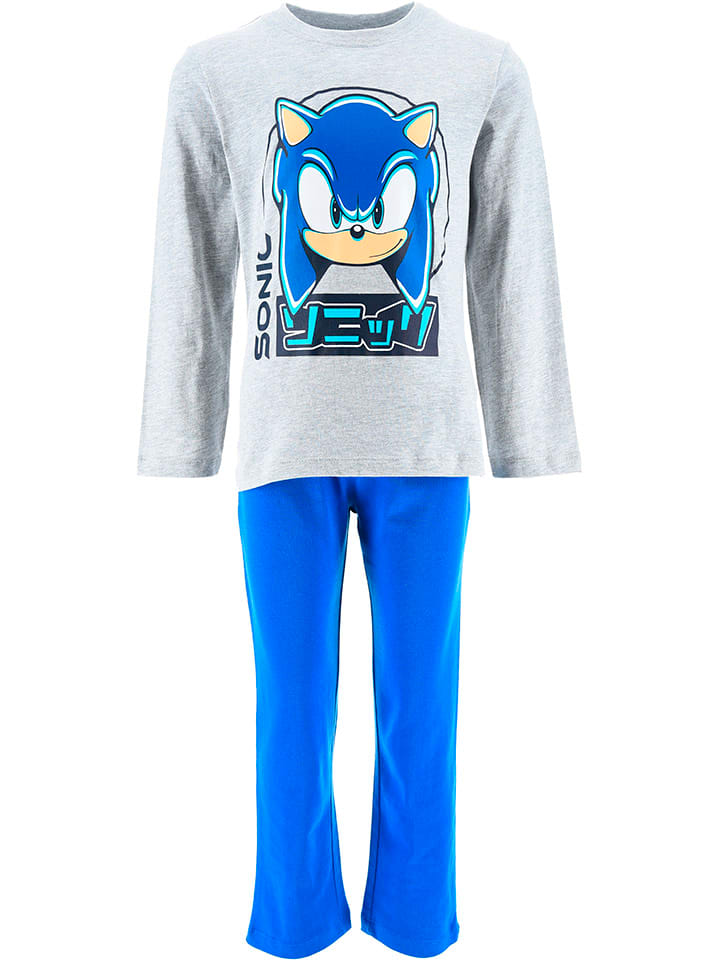 Sonic Пижама "Соник" сине-серого цвета
Sonic Пижама "Соник" сине-серого цвета
