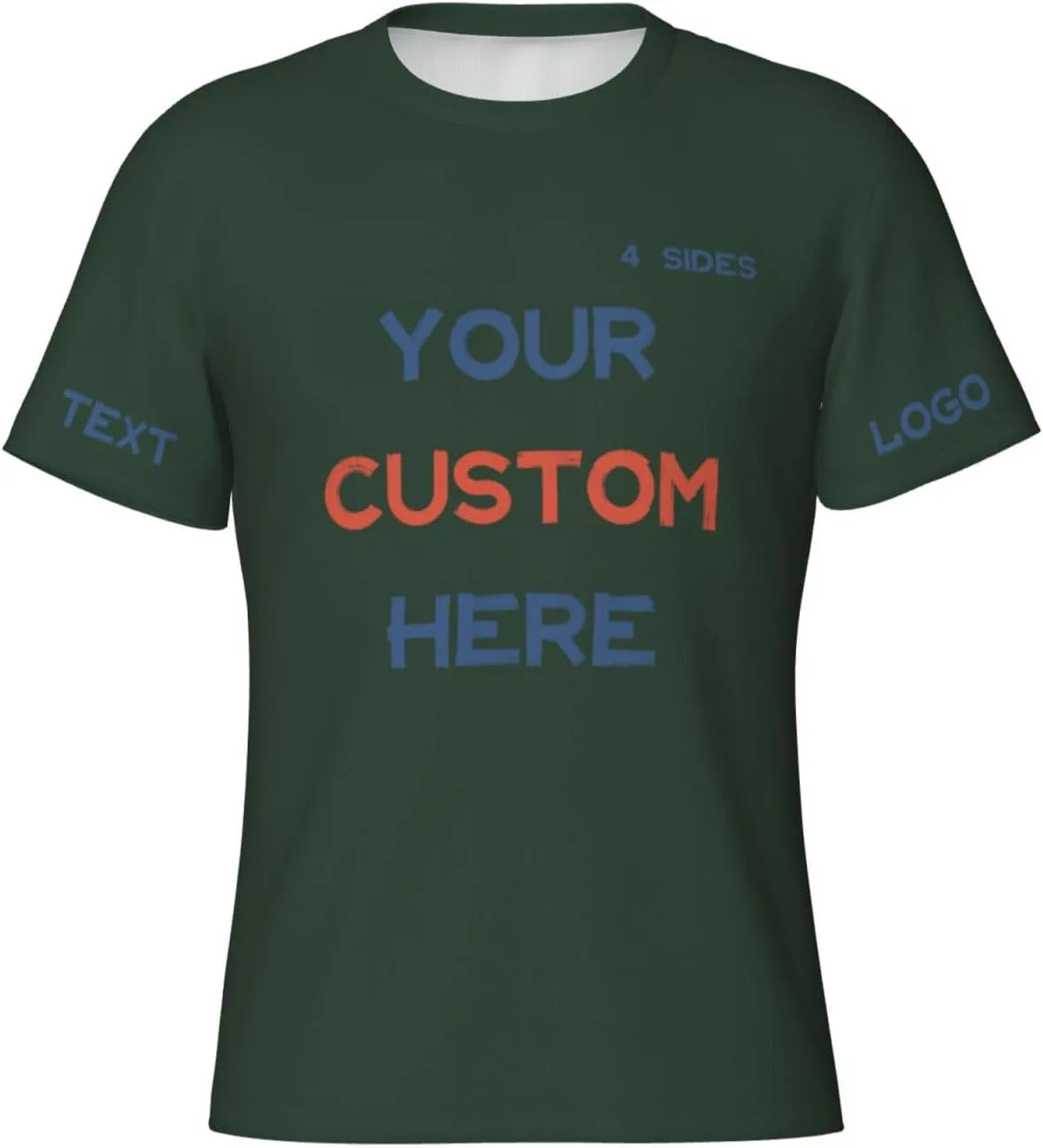 Футболка Custom с принтом на 4 сторонах
Футболка Custom с принтом на 4 сторонах