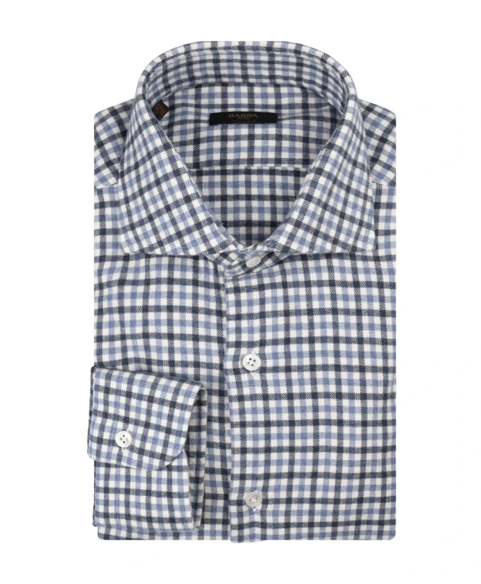 Синяя хлопковая мужская рубашка Barba, синий
Синяя хлопковая мужская рубашка Barba, синий