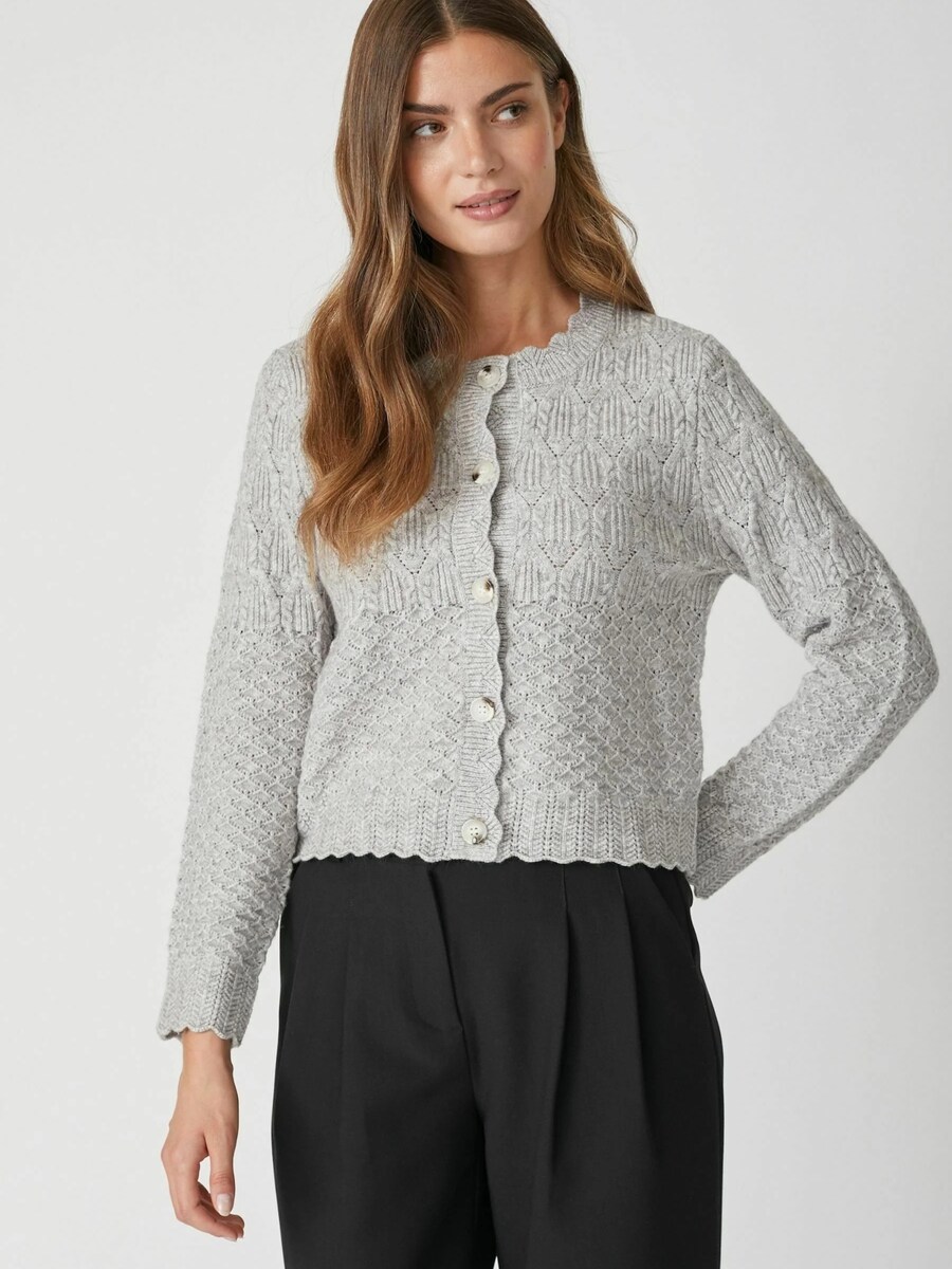 Вязаный кардиган co'couture PointelleCC, серый
Вязаный кардиган co'couture PointelleCC, серый