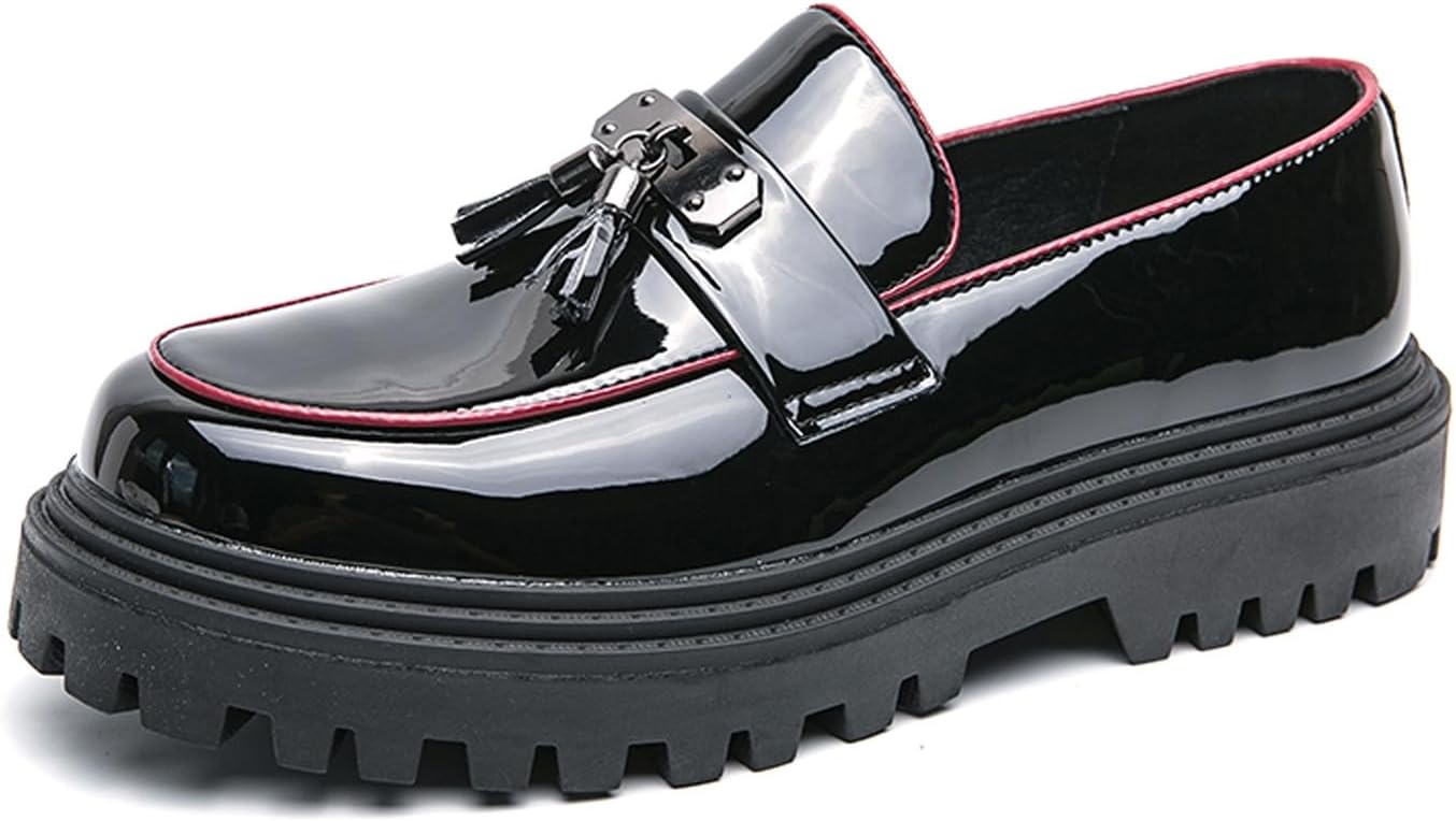 Мужские повседневные туфли Santimon слипоны-лоферы из кожи с кисточками, модные свадебные туфли под смокинг, формальная обувь для прогулок, летние мужские туфли, красный
Мужские повседневные туфли Santimon слипоны-лоферы из кожи с кисточками, модные свадебные туфли под смокинг, формальная обувь для прогулок, летние мужские туфли, красный