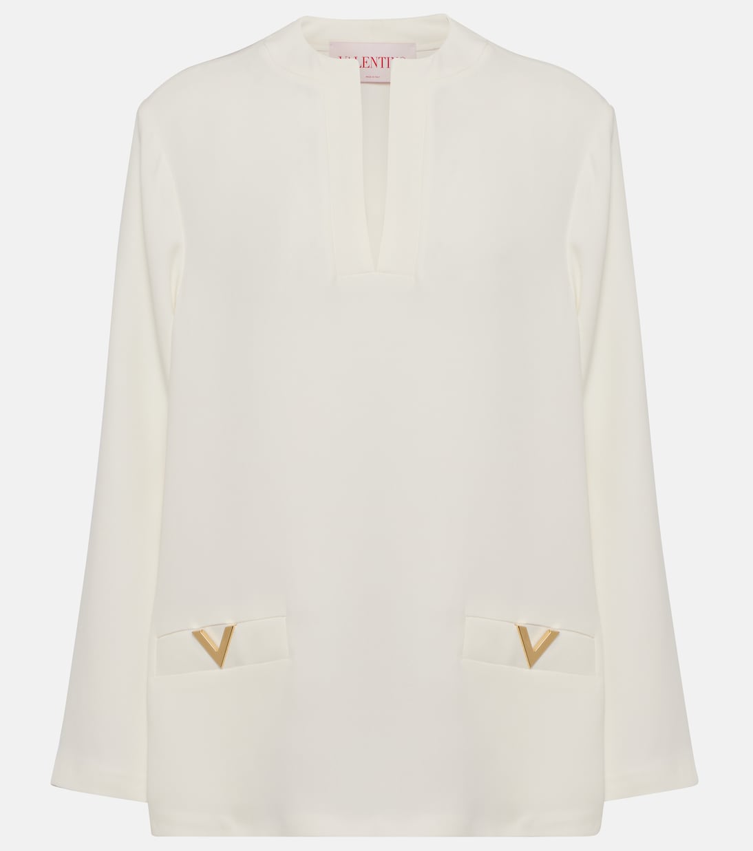 Шелковый топ VGold Valentino, Avorio
Шелковый топ VGold Valentino, Avorio