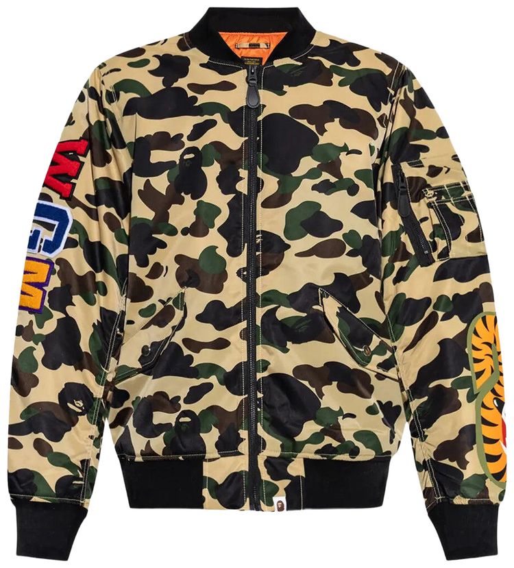 Куртка BAPE 1st Camo Shark MA-1, желтый
Куртка BAPE 1st Camo Shark MA-1, желтый