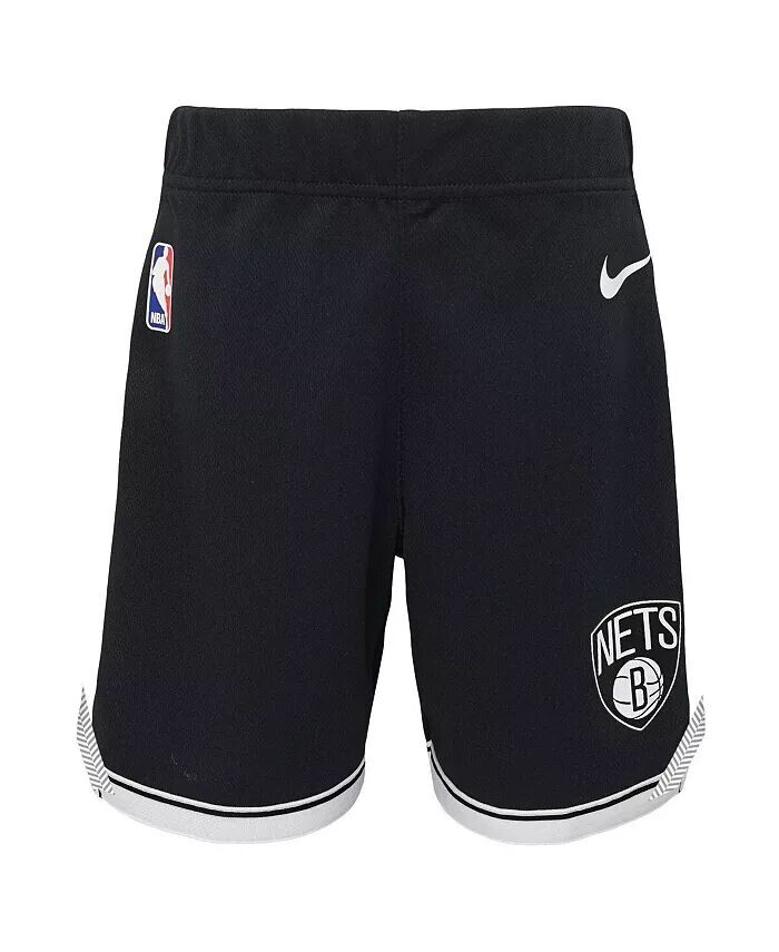 Черные шорты Toddler Brooklyn Nets Icon Replica Nike, черный 
Черные шорты Toddler Brooklyn Nets Icon Replica Nike, черный
