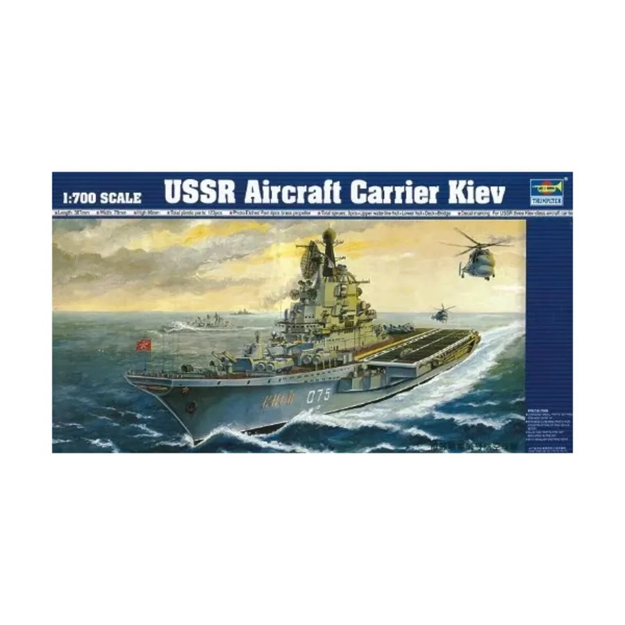 Авианосец СССР Киев, Warship Models (1:700) (Trumpeter Models)
Авианосец СССР Киев, Warship Models (1:700) (Trumpeter Models)