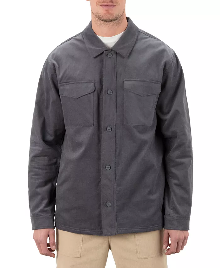 Мужская вельветовая рубашка Lido с длинным рукавом Hurley, серый
Мужская вельветовая рубашка Lido с длинным рукавом Hurley, серый