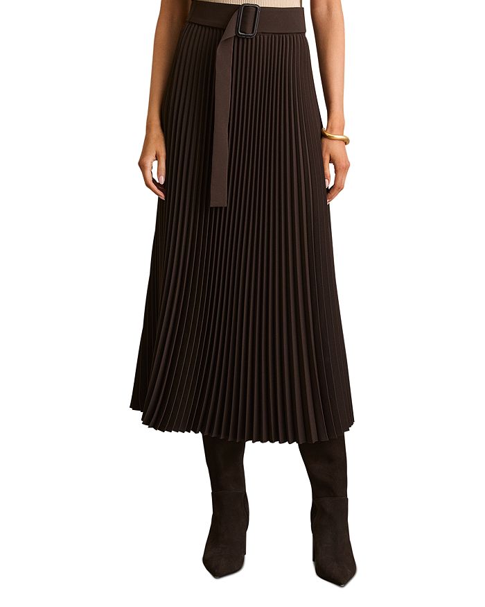 Юбка миди с плиссировкой Ava REISS, коричневый
Юбка миди с плиссировкой Ava REISS, коричневый