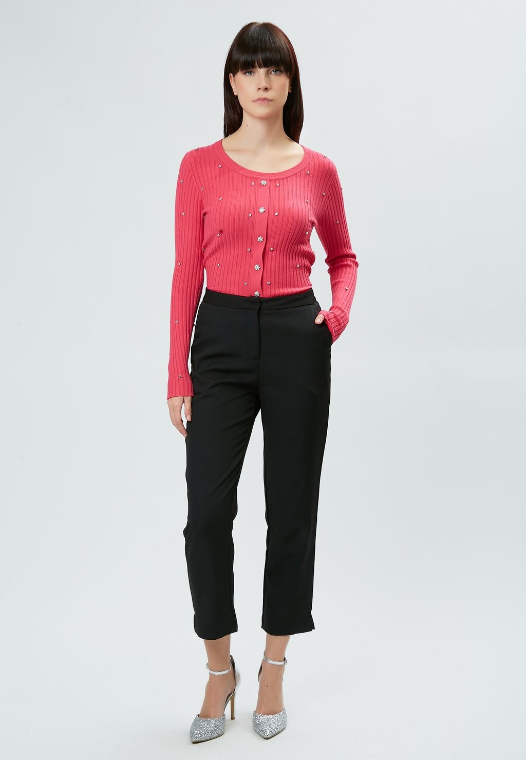 Джемпер BEJEWELED RIBBED PULL INFLUENCER, розовый
Джемпер BEJEWELED RIBBED PULL INFLUENCER, розовый