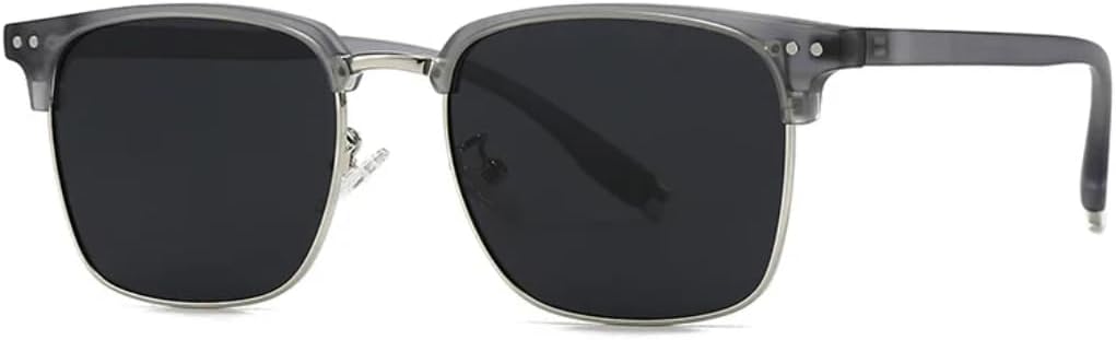 Мужские солнцезащитные очки класса люкс из металла, модные женские солнцезащитные очки с градиентным переходом цвета, защита от УФ-излучения UV400 UUPTTPL, C6 Gray Black
Мужские солнцезащитные очки класса люкс из металла, модные женские солнцезащитные очки с градиентным переходом цвета, защита от УФ-излучения UV400 UUPTTPL, C6 Gray Black