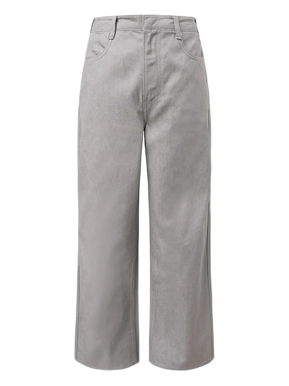 Широкие джинсы строгого кроя Amomento, серый 
Широкие джинсы строгого кроя Amomento, серый
