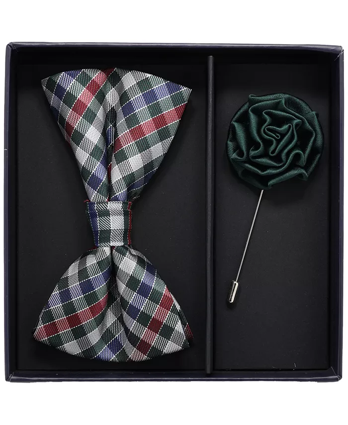 Мужской набор из 2 предметов: галстук-бабочка и значок на лацкан Ben Sherman, зеленый
Мужской набор из 2 предметов: галстук-бабочка и значок на лацкан Ben Sherman, зеленый