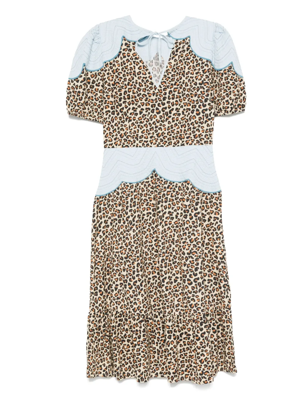 Платье миди с леопардовым принтом Stella Nova, нейтральный
Платье миди с леопардовым принтом Stella Nova, нейтральный