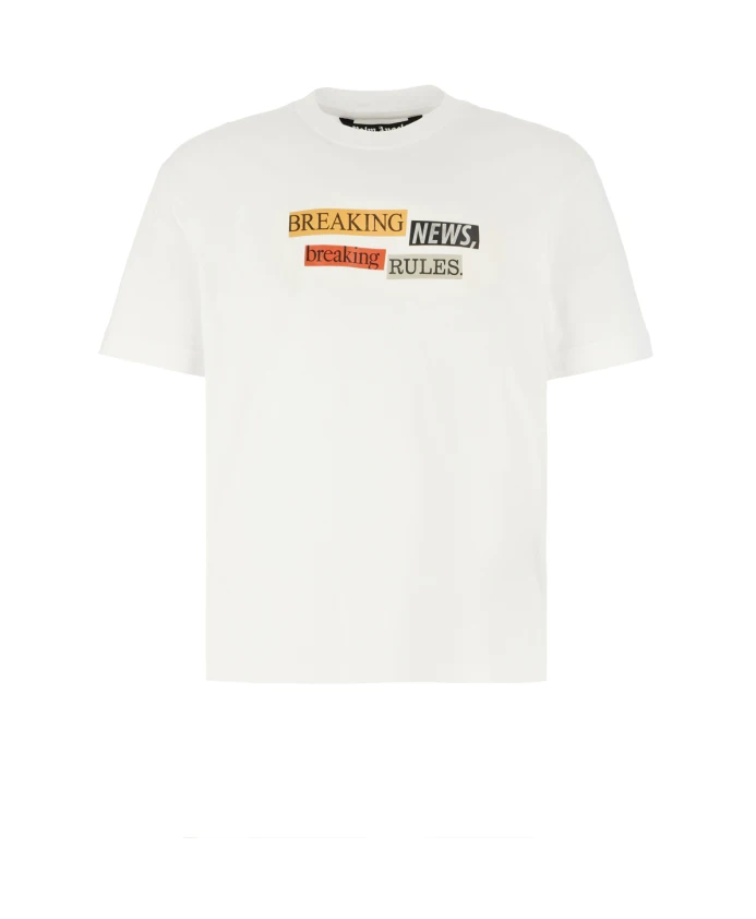 Повседневная хлопковая футболка для мужчин Palm Angels, белый
Повседневная хлопковая футболка для мужчин Palm Angels, белый