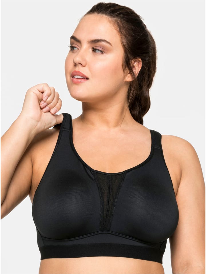 Бюстгальтер без косточек sheego, черный
Бюстгальтер без косточек sheego, черный