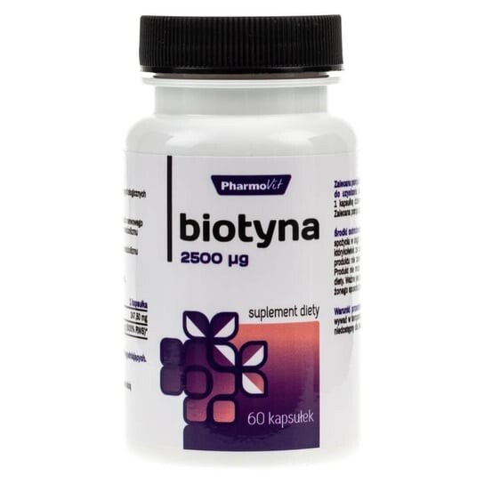 Pharmovit, Биотин 2500 мкг, 60 капсул
Pharmovit, Биотин 2500 мкг, 60 капсул