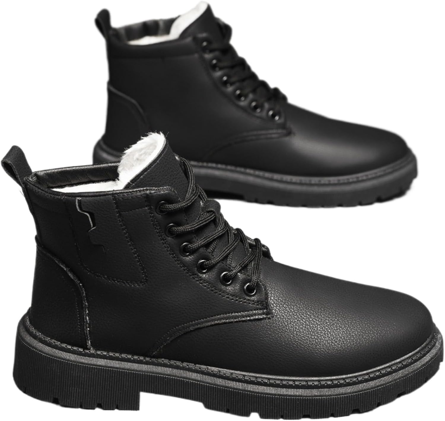 Мужские ботинки с массивной подошвой, винтажные высокие кожаные ботинки до щиколотки, противоскользящие ботинки Azttoztto, черный
Мужские ботинки с массивной подошвой, винтажные высокие кожаные ботинки до щиколотки, противоскользящие ботинки Azttoztto, черный